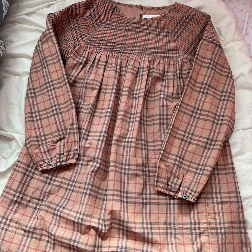 Brand New Authentic Burberry Dress 12Y  152cm Pale Pink